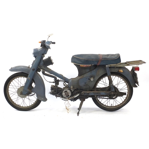 1 - 1964 Honda 50 motorcycle (Barn find no log book or key)