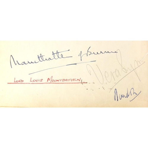 162 - Predominantly 1930's autograph's arranged in an album including Arsenal Football Club, West Indies T... 