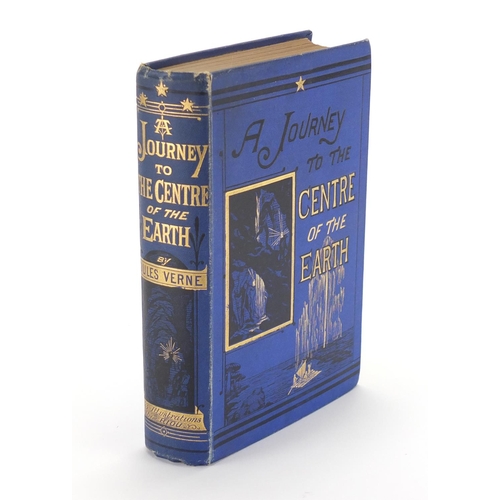 180 - A Journey to the Centre of the Earth by Jules Verne, Hardback book published London 1874