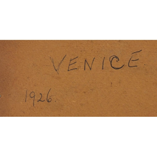 5 - Early 20th century Italian micro mosaic panel depicting the Rialto Bridge, inscribed Venice 1926 ver... 