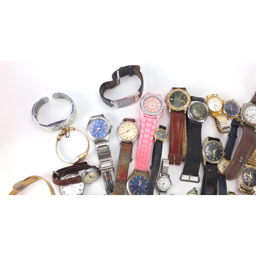 2809 - Ladies and gentleman's wristwatches including Kered, Eterna-Matic, Smiths Empire and Cyma