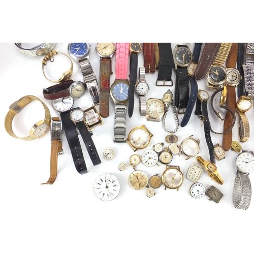 2809 - Ladies and gentleman's wristwatches including Kered, Eterna-Matic, Smiths Empire and Cyma