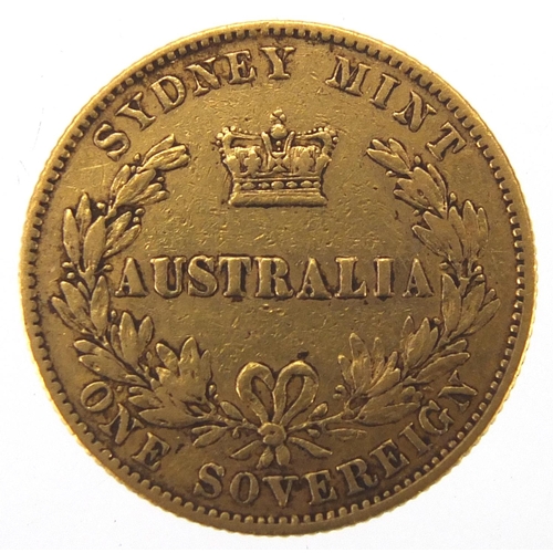 219 - Victoria Young Head Australian Mint 1870 gold sovereign