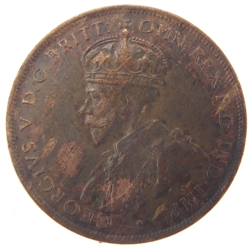 239 - George V Commonwealth of Australia 1925 one penny