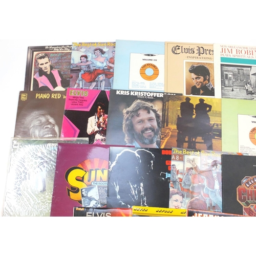 2577 - Vinyl LP's including Rockabilly and Simon & Garfunkle