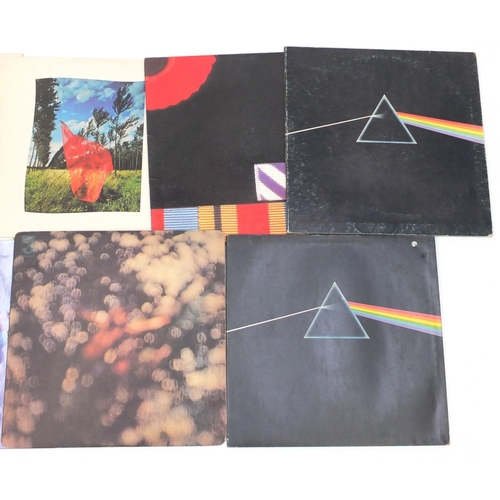 2563 - Pink Floyd vinyl LP's including Dark Side of the Moon, Animals, The Final Cut, Atom Heart Mother and... 