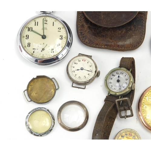 2814 - Wristwatches and pocket watches including Smiths Empire, Casio, Avia, Waltham and Seiko and a ladies... 