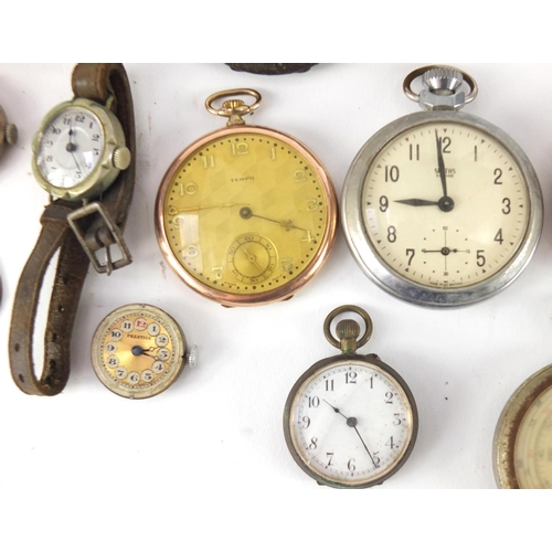 2814 - Wristwatches and pocket watches including Smiths Empire, Casio, Avia, Waltham and Seiko and a ladies... 