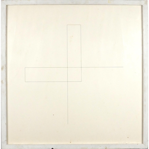 1365 - Norman Dilworth - Untitled, abstract composition, pencil signed screen print, limited edition 45/100... 