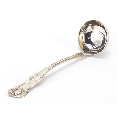 2561 - Scottish silver ladle, W H Glasgow 1851, 16.5cm in length, approximate weight 42.2g