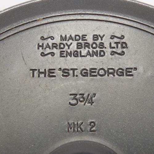 91 - Two Hardy Bro's fly fishing reels, The St George NK2 3¾