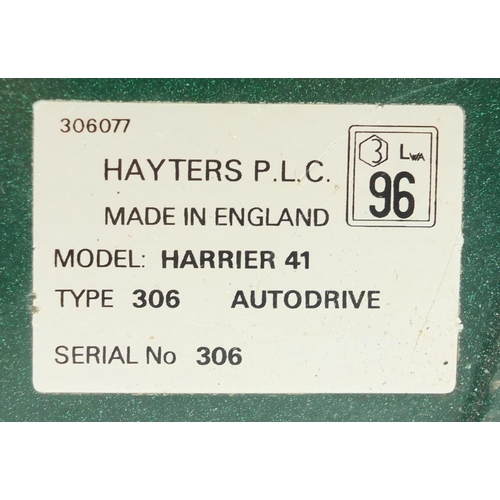 19 - Hayter Harrier 41 petrol lawnmower