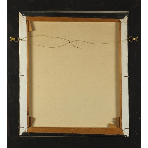 39 - Paul James Kavanagh - Female washing, oil on canvas, framed, 60cm x 52.5cm
