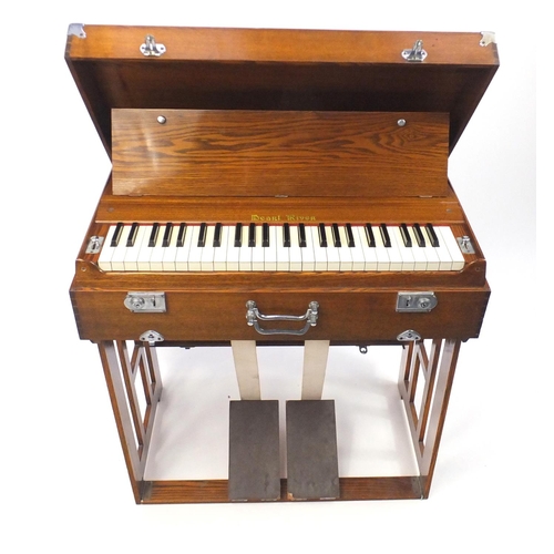 48 - Pearl River oak organ