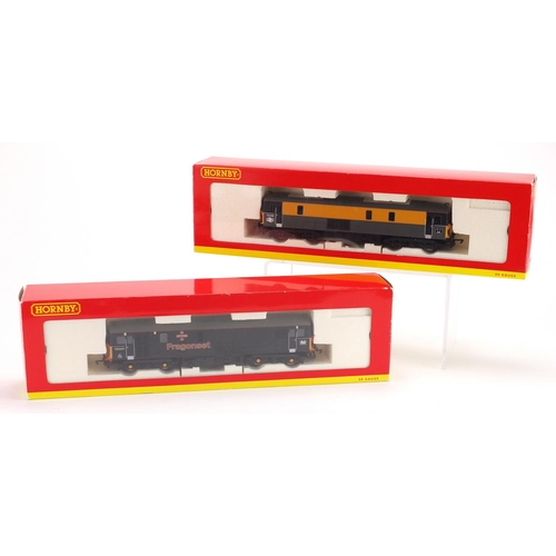 518 - Two Hornby 00 gauge diesel locomotives with boxes, Fragonset 73107 Spitfire and Engineers 73108