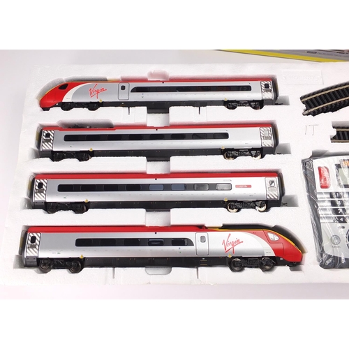 521 - Hornby Virgin Trains Pendolino Digital OO gauge train set, with box