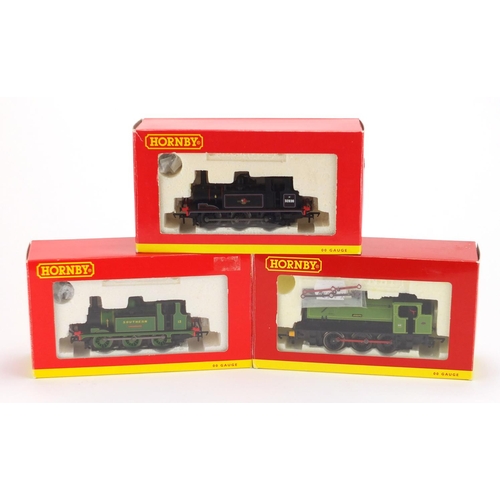 516 - Three Hornby OO gauge locomotives with boxes, 32636, Joseph and Carisbrooke No.13