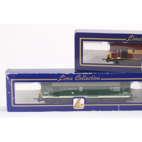 525 - Three Lima OO gauge locomotives with boxes, Sir Herbert Walker E6003, EW & S 7313 and EPS 37605