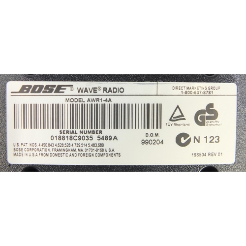 2038 - Bose wave radio with remote
