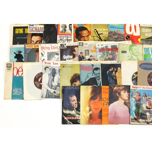 2049 - 50's and 60's Pop EP's including Johnny Hallyday, Manfred Mann and Adam Faith
