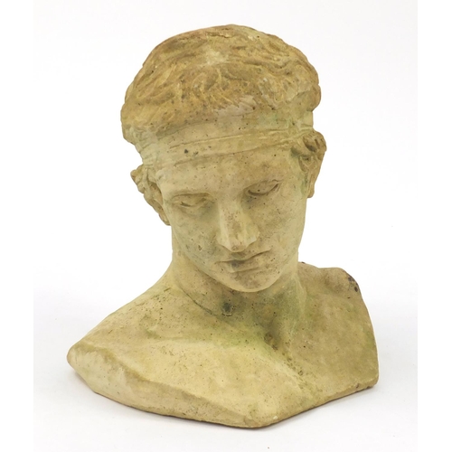 2019 - Stoneware bust of Diadoumenos, 40cm high