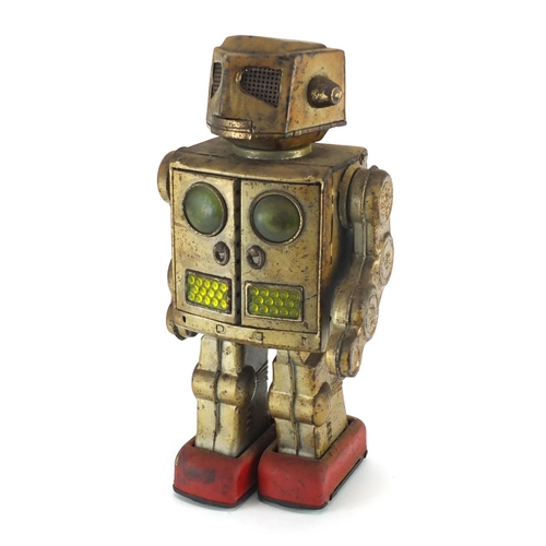 505 - Vintage Japanese tin plate robot, 29cm high