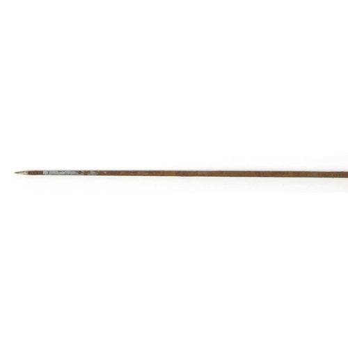 27 - Naturalistic swordstick by Molf of Birmingham, 92cm in length