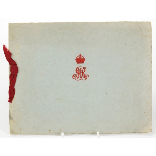 344 - Signed Christmas and New Year card from Buckingham Palace, dated 1934