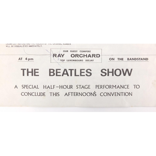 342 - Full set of The Beatles ink autographs, collected at the 1963 Wimbledon Fan Club Convention, by the ... 