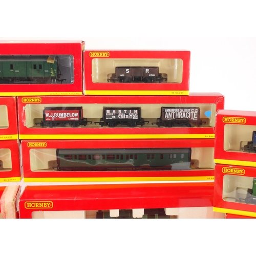 512 - Hornby OO Gauge model railway with boxes including R2723 class N15 locomotive, R2733 M7 class locomo... 