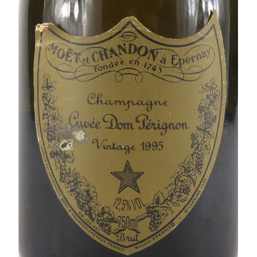 2191 - Bottle of Moët & Chandon vintage 1995 Dom Pérignon champagne