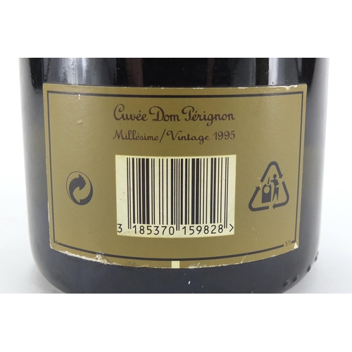 2191 - Bottle of Moët & Chandon vintage 1995 Dom Pérignon champagne