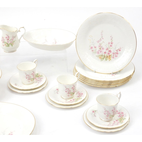 2268 - Royal Albert For All Seasons Parkland tea and dinnerware including teapot, dinner plates, platter, c... 