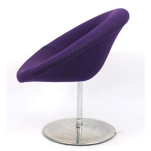 2011 - Artifort globe lounge chair designed by Pierre Paulin, label to the underside, 77cm high