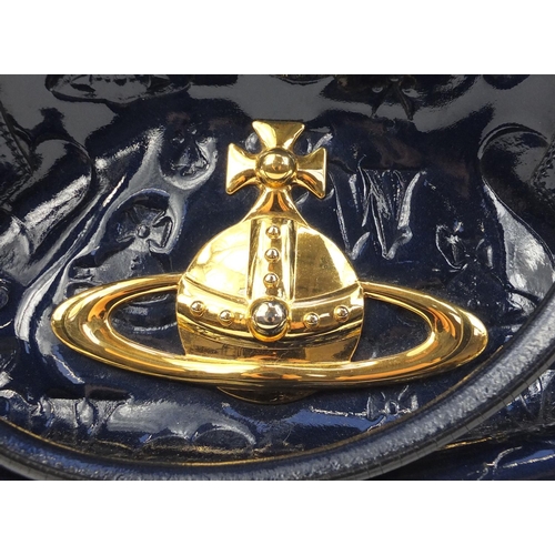 2247 - Vivienne Westwood bag with orb logo, 48cm wide