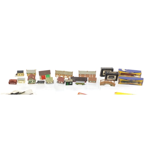 2238 - Graham Farish and Trix model railway including locomotives and accessories, some boxed