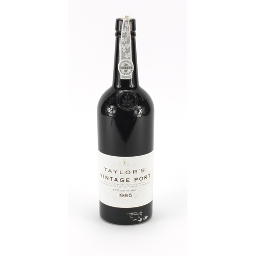 2071 - Bottle of Taylor's 1985 vintage port