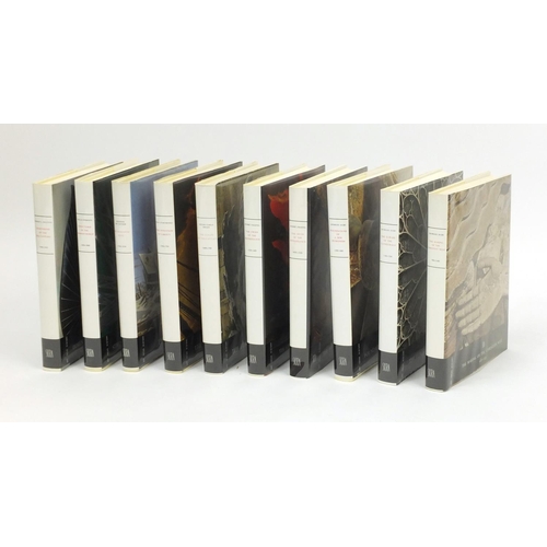 2319 - Skira art ideas history hardback books, ten volumes covering years 980-1945 including Nello Ponente ... 