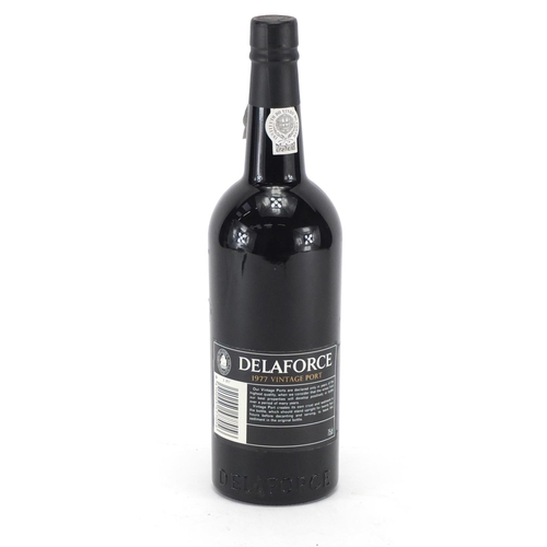2291 - Bottle of Delaforce 1977 vintage port