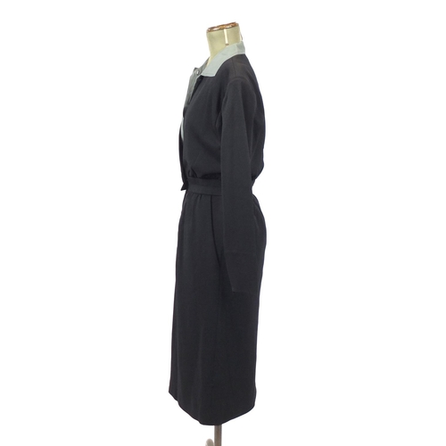 2447 - Yves Saint Laurent Rive Gauche low cut evening dress and shirt, sizes 40 and 34
