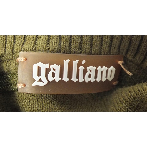 2451 - Vintage John Galliano cotton jumper, size extra large