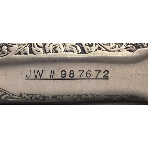 2217 - John Wayne model 92.44-40-rifle, numbered 987672, 96cm in length