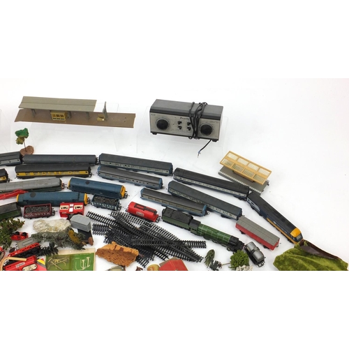 2236 - OO gauge model railway and accessories including Lima King George V Great Western locomotive with te... 
