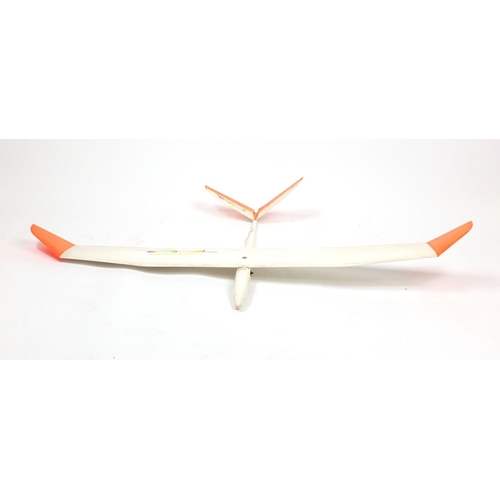 2409 - Large remote control glider - Fashion, 150cm wing span