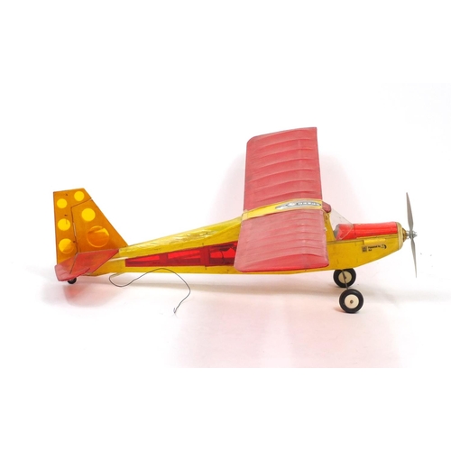2411 - Two Large remote control aeroplanes, including New Timer, the largest 140cm wing span