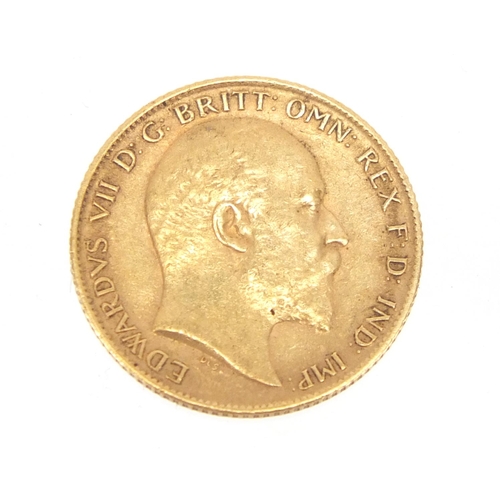 2601 - Edward VII 1903 gold half sovereign