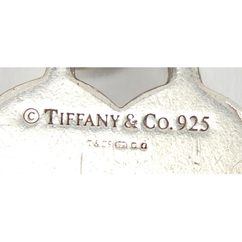 2625 - Silver Tiffany & Co bracelet, with cloth pouch, 20cm in length, approximate weight 39.4g