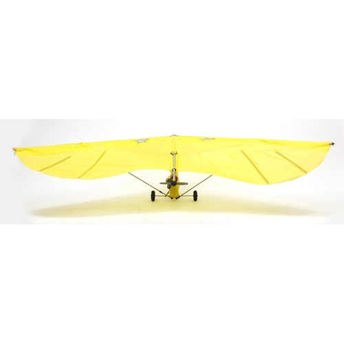 2416 - Large petrol remote control paraglider, 180cm wing span