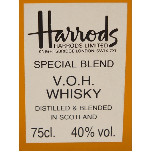 2294 - Bottle of Harrods Special Blend VOH Whisky