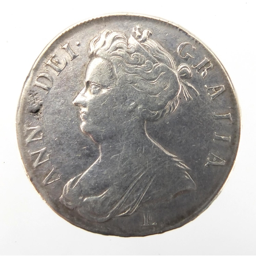 2581 - Queen Anne 1707 silver crown